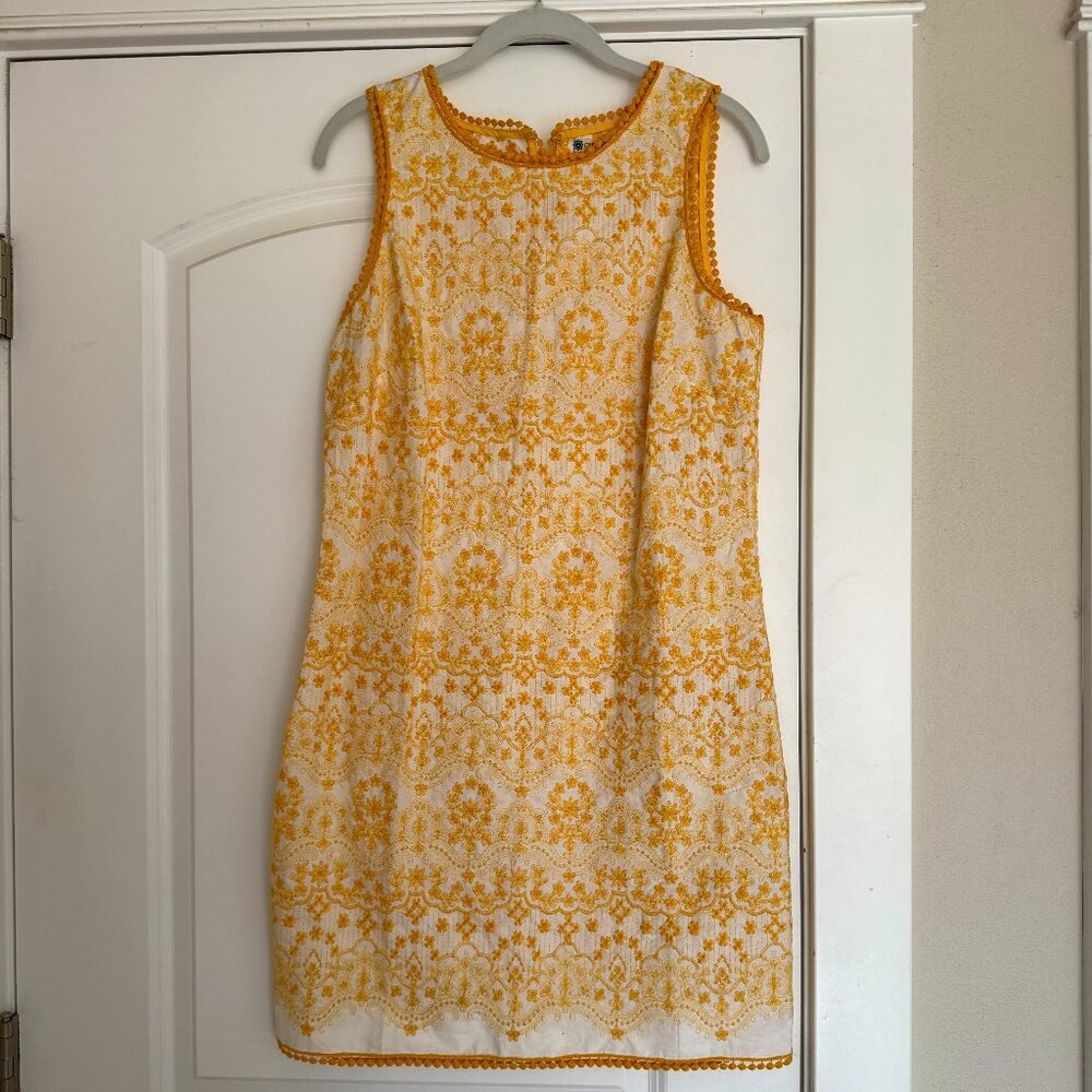 Chelsea & Violet Embroidered Shift Dress